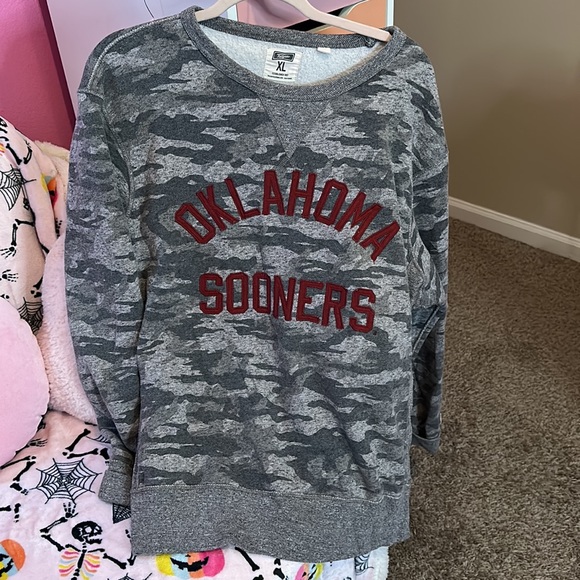 Oklahoma sooners camo crewneck - Picture 2 of 3